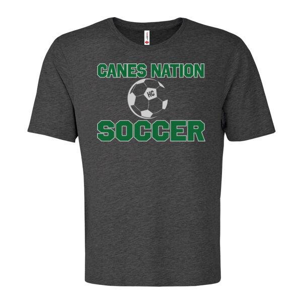 Canes Nation Soccer - Softblend Tee Thumbnail