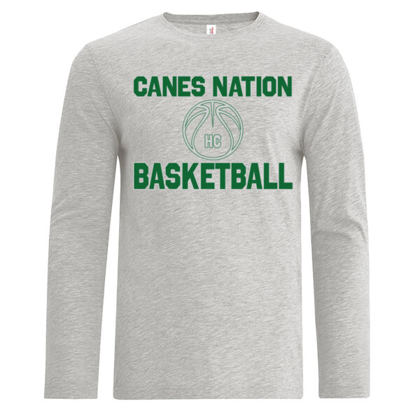 Canes Nation - Basketball - Softblend Long Sleeve Tee Thumbnail