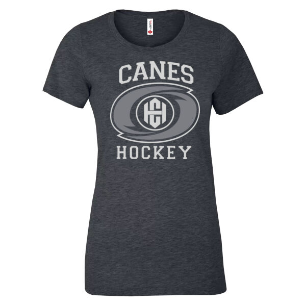 Canes Nation - Hockey - Softblend Tee - Ladies Thumbnail