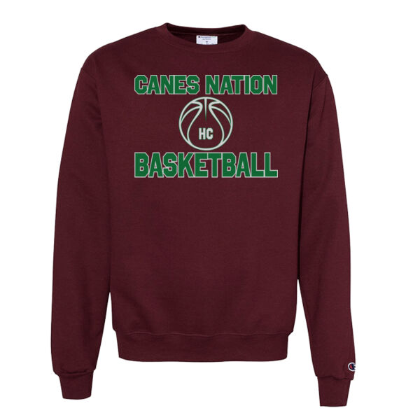 Canes Nation - Basketball - Champion Crewneck Fleece Thumbnail