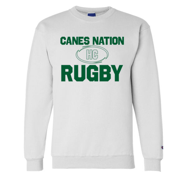 Canes Nation - Rugby - Champion Crewneck Fleece  Thumbnail